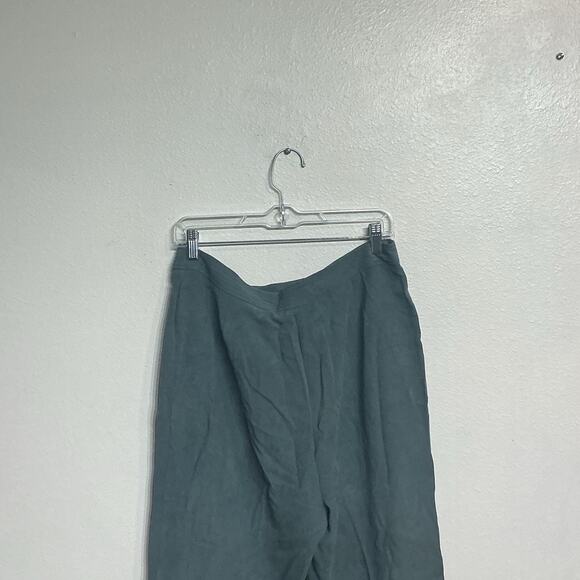 Norton Studio Gray Suede Vintage Pants Sz 12 - Picture 5 of 9